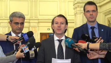 Motiunea de cenzura a fost depusa la Parlament