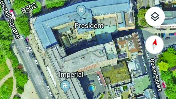 De ce apare svastica pe Google Maps