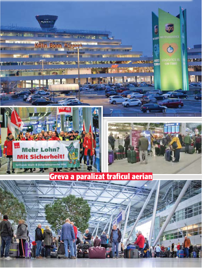 Haos pe aeroporturile din Germania