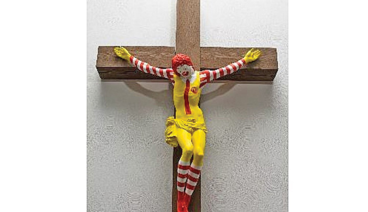 McJesus crucificat