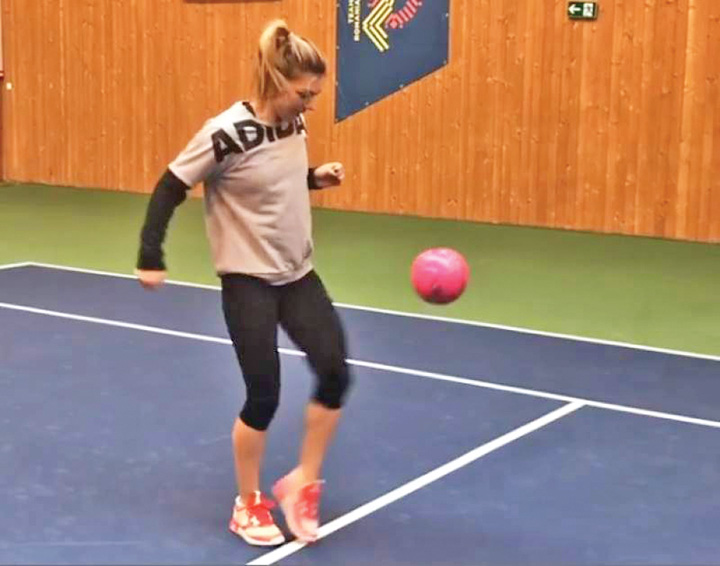 Simona Halep, vedeta FIFA
