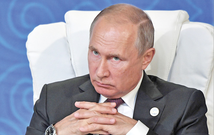 Vladimir Putin, prabusire uluitoare