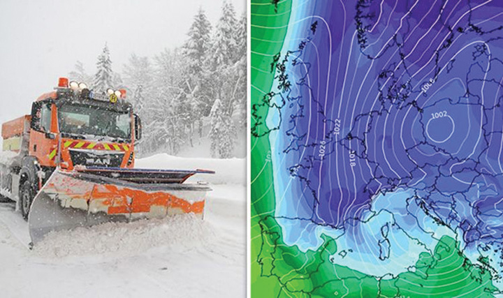 Vortexul polar loveste Europa