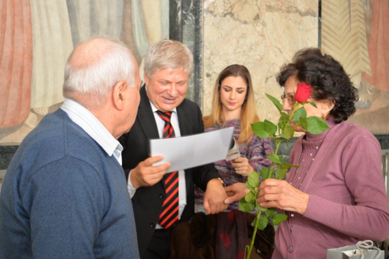 Cupluri cu 50 de ani de casnicie, sarbatorite la Primaria Sectorului 1