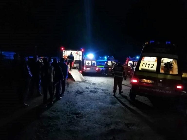 Sapte raniti intr-o explozie la Stei. Patru victime, internate la Terapie Intensiva