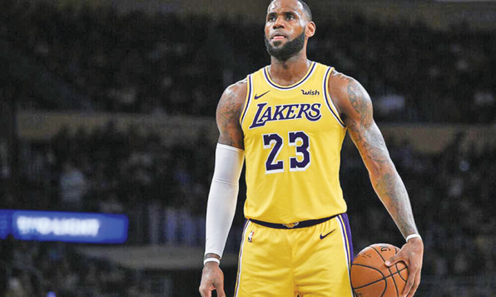 LeBron James, nababul NBA