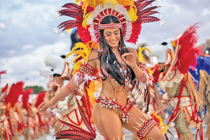 Paiete biodegradabile la Carnavalul de la Rio