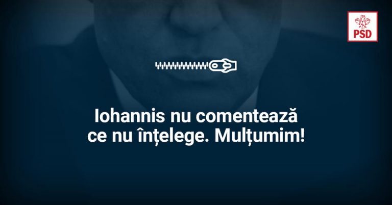 Mesaj ironic de la PSD: Iohannis nu comenteaza ce nu intelege/E weekend, la munte inca e zapada pe partii