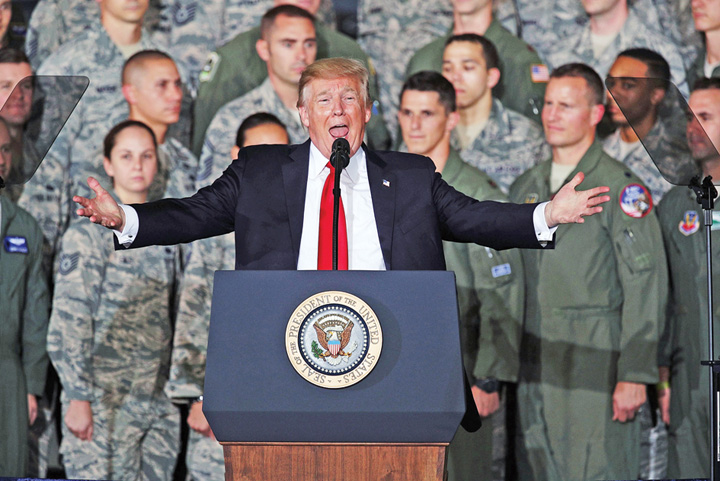 Trump catre soldatii americani: pregatiti-va!