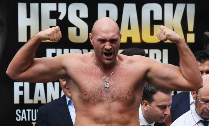 Tyson Fury, contract de 100 de milioane dolari