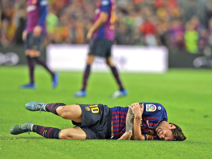 FC Barcelona, cea mai faultata echipa