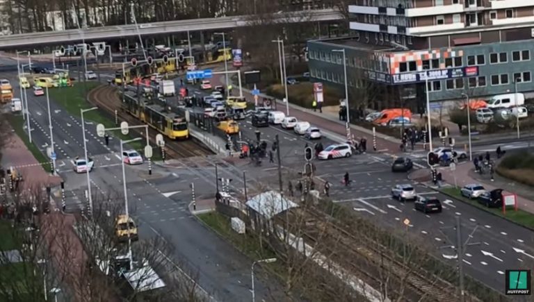 VIDEO/Impuscaturi in Olanda, intr-un tramvai – mai multe persoane ranite