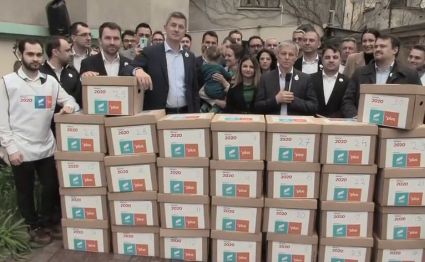 Alianta USR-PLUS, cu lista si semnaturile pentru europarlamentare la BEC
