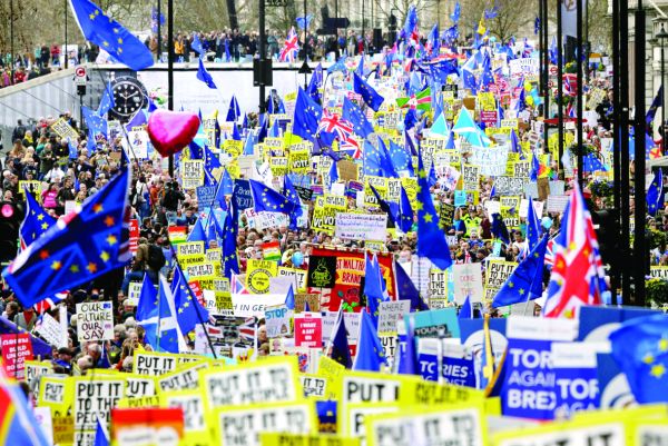 Manifestatie uriasa la Londra: cel mai bun acord este niciun Brexit