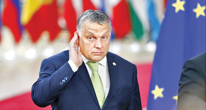Partidul lui Orban, suspendat din PPE
