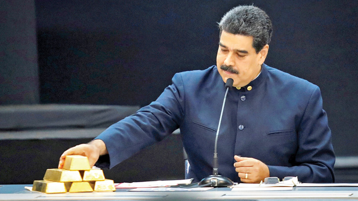 Maduro vinde aurul Venezuelei