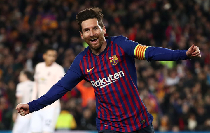 Messi, liderul  Ligii Campionilor