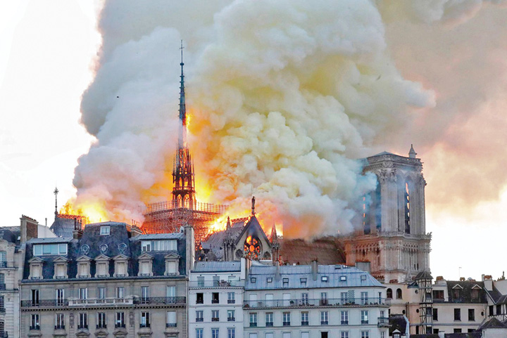 Notre Dame, “Colectivul” Frantei