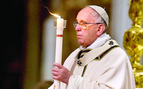 Papa Francisc: „Traiti pentru Dumnezeu, nu pentru bogatie si succes”