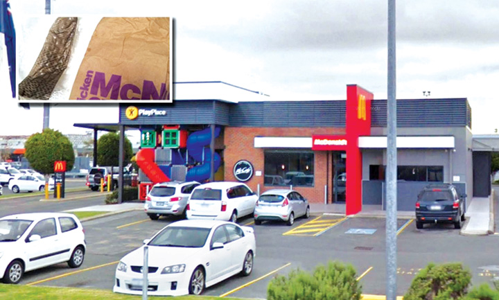 Scandal cu prezervativ la McDonald’s