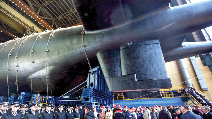 Rusia a lansat la apa „monstrul marin”