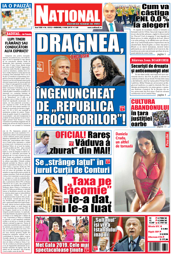 Editia tiparita 8 mai 2019