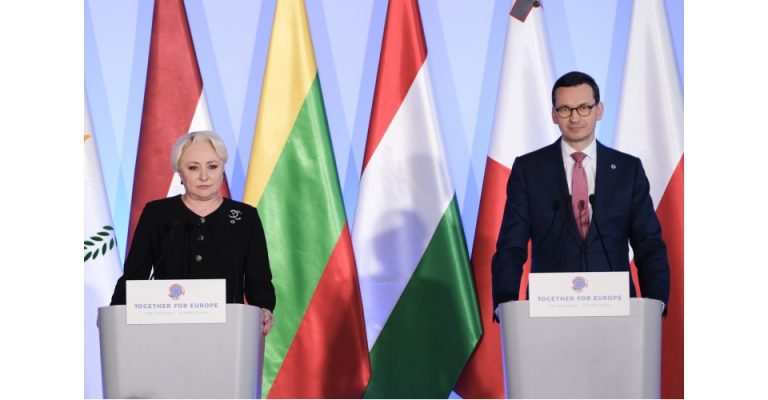 Premierul Poloniei se alătură Vioricăi Dăncilă în mesajul pentru eliminarea dublei măsuri și a inechităților din interiorul UE