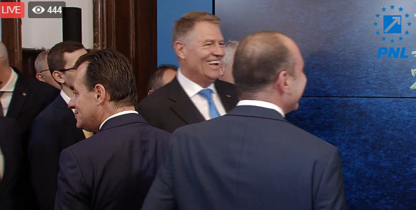 La ceas aniversar, Iohannis a multumit PNL pentru sprijin: Cel mai bun partid din Romania