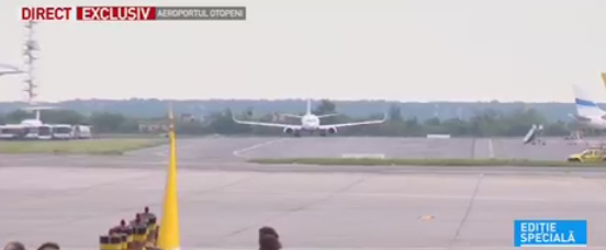 Papa Francisc a ajuns in Romania