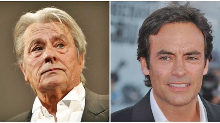 Alain Delon si-a inchis fiul alaturi de caini
