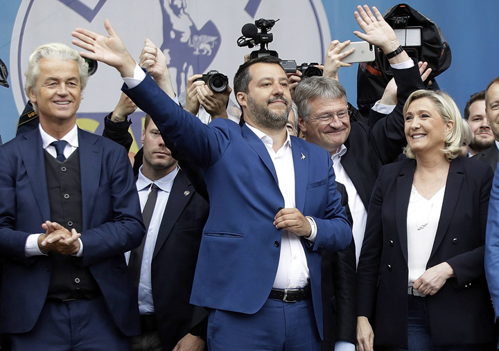 Mobilizare impotriva „elitelor” Europei