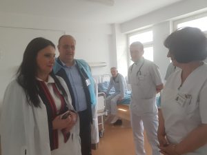 Pintea, vizita la Horezu. Suma pe care o primeste spitalul de la MS