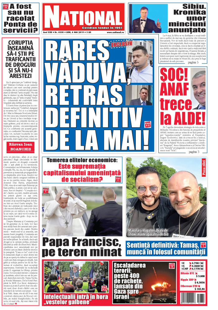 Editia tiparita 6 mai 2019