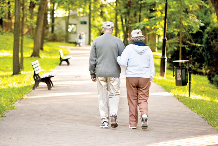 7500 de pasi pe zi, recomandati pensionarelor