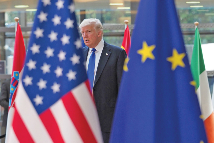 Trump, parjol de 20 miliarde de dolari in Europa