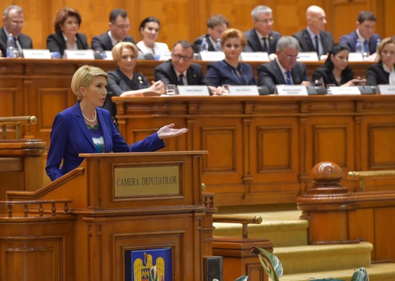 Turcan, la motiune: Guvernul apretat Dancila/Cel putin doi ministri ar trebui sa fie langa Dragnea