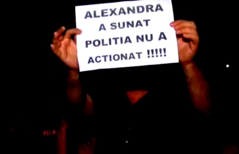STENOGRAMĂ – Discuția dintre Alexandra și polițistul de la 112; „Hai, ce vrei? Nu ține linia ocupată”