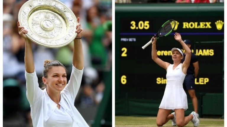 HALEP, NOUA CAMPIOANĂ DE LA WIMBLEDON