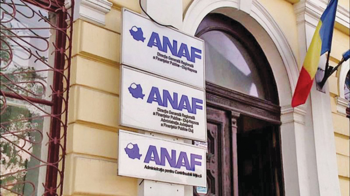 ANAF: Popririle bancare, în limita sumelor datorate