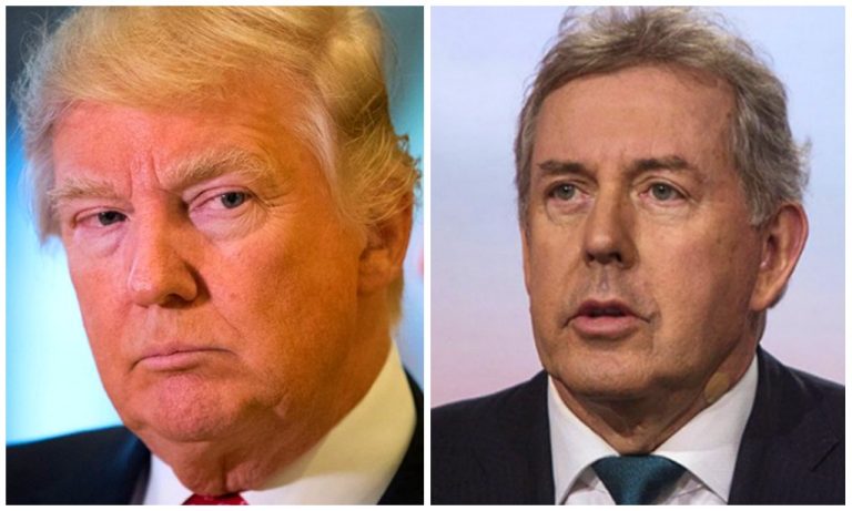 Trump îl descalifică pe ambasadorul britanic – este „foarte prost ”