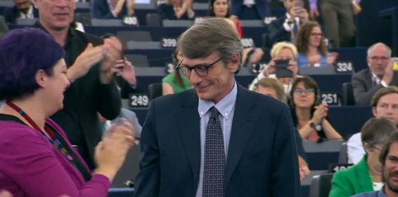 David Sassoli, succesorul lui Antonio Tajani la șefia Parlamentului European (VIDEO)