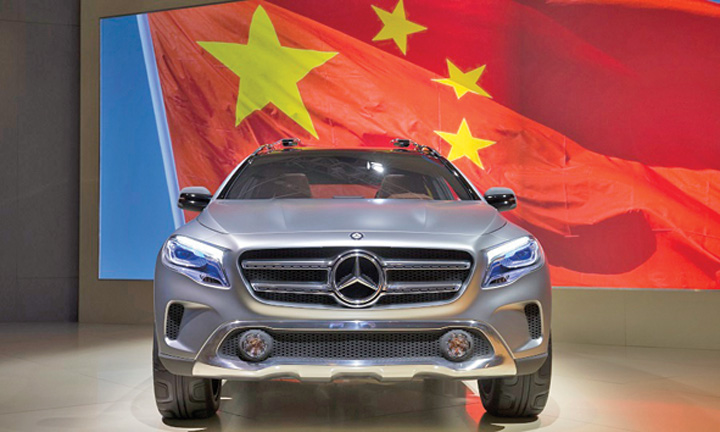 Chinezii mai  cumpără o felie din Mercedes