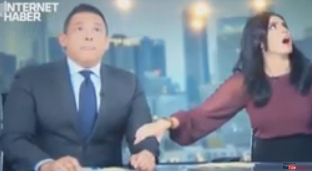 Cutremur de peste 7 grade în California. Au surprins totul în direct, într-un studio TV! (VIDEO)