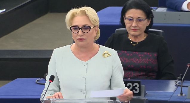 Dăncilă, bilanț la Strasbourg: România a avut rezultate consistente