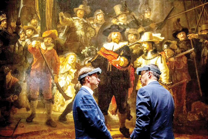 Premieră: capodopera lui Rembrandt, restaurată în public