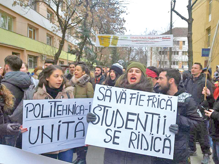 Studenții români confundă pomana electorală cu drepturile