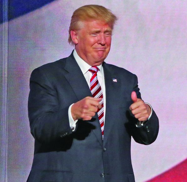 Trump se pune gaj pentru un rapper american