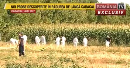 Anchetatorii au luat la puricat încă o zonă din apropierea pădurii din Caracal