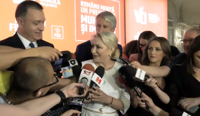Dăncilă, oficial prezidenţiabilul PSD. E convinsă că îl poate învinge pe Iohannis