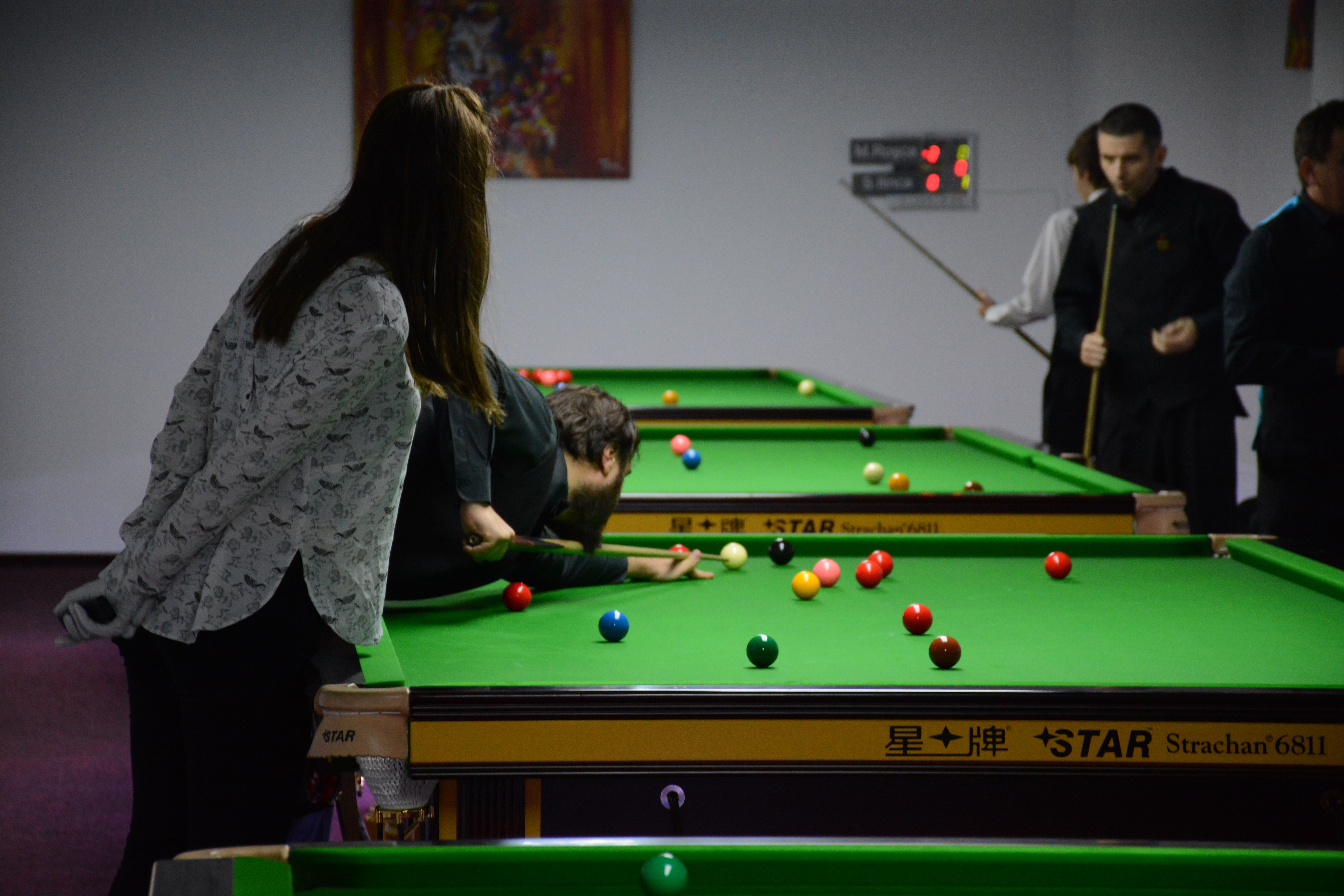 Spectacol snookeristic în București !